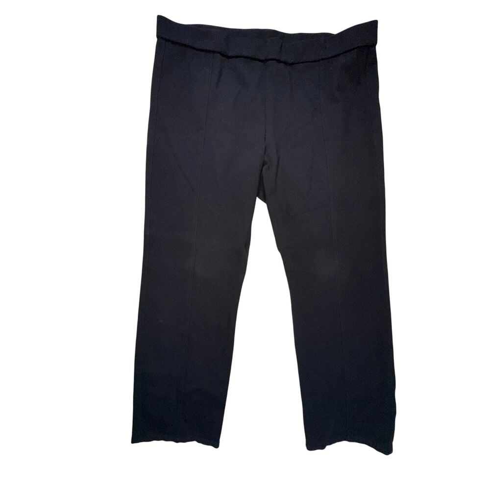 Tory Burch Pants Black pullon Trousers‎ Casual Workwear Designer Women’s Size XL